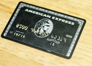 Cartão American Express Black