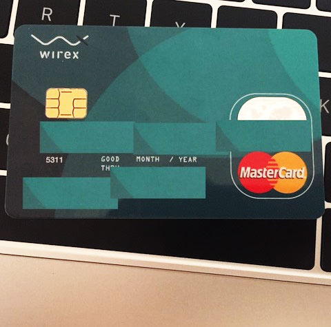 Cartão Bitcoin Wirex Mastercard no Brasil