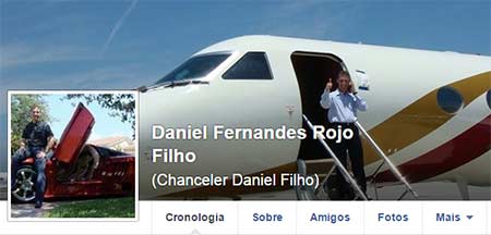 Perfil de Daniel Filho no Facebook