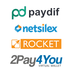 2pay4you, Paydif, Netsilex e Rocket Pays ajudam Fraudes