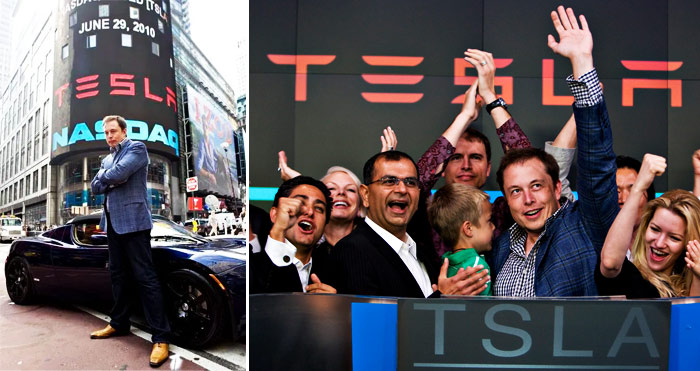 Entrada em Bolsa da Tesla - Tesla IPO NASDAQ